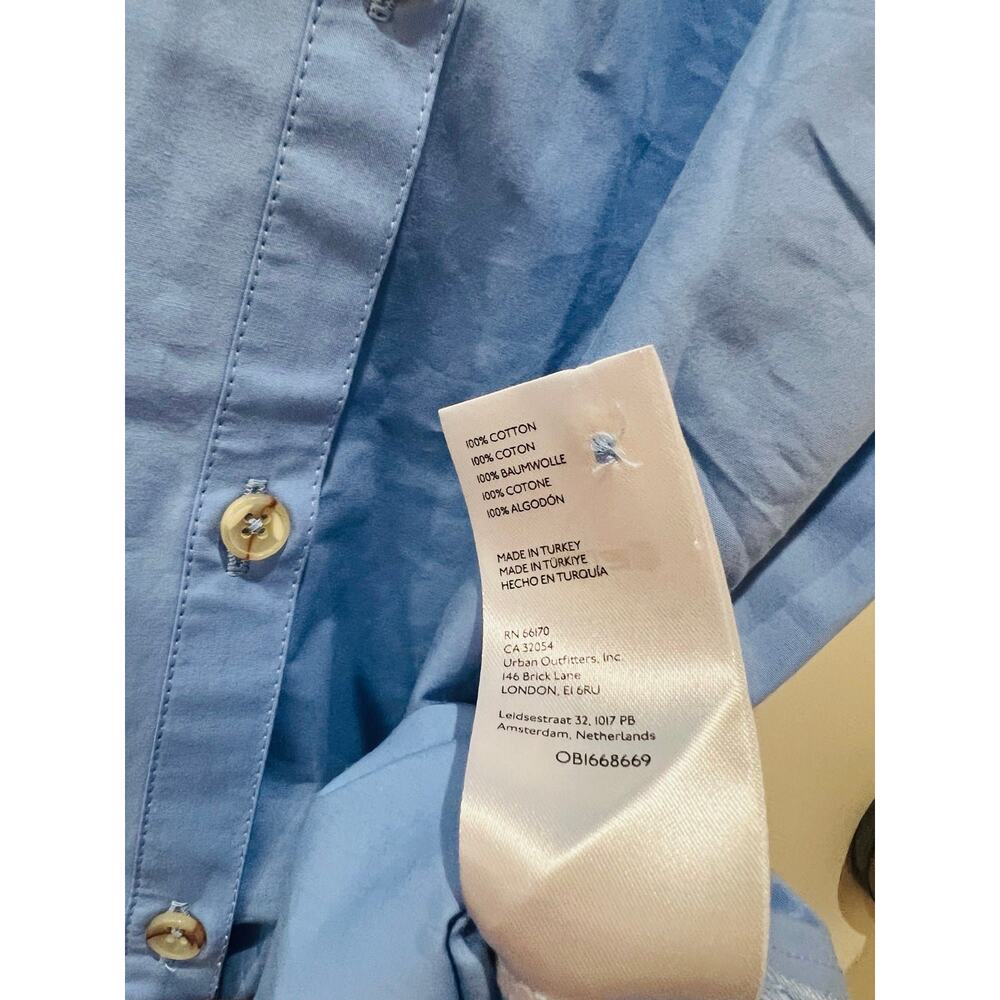 NWT❤️Anthro The Soren Long-Sleeve Shirt Dress szM - Picture 10 of 12